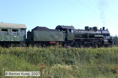 Damofzug mit 38 3199 bei Fürth (Ostertal). © Reiner Kunz